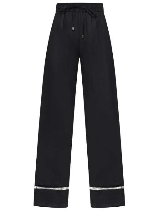 Брюки льняные KITON