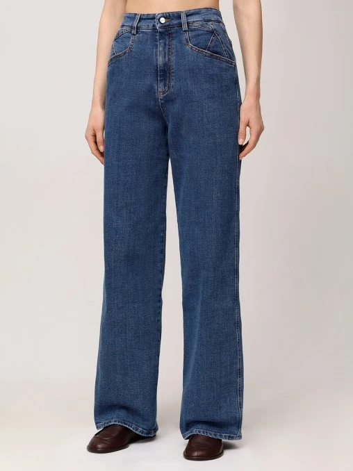 Джинсы хлопковые KITON