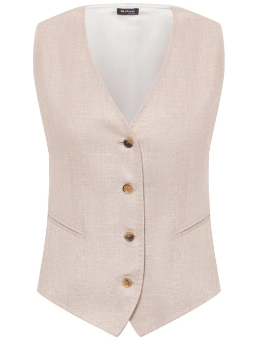 Жилет из вискозы KITON