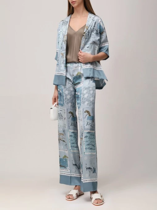 Костюм шелковыы KITON