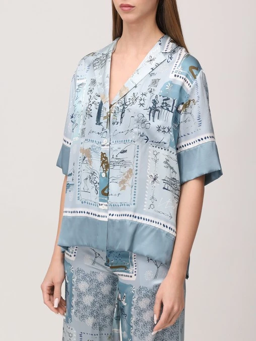 Костюм шелковыы KITON