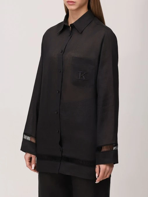 Рубашка льняная KITON