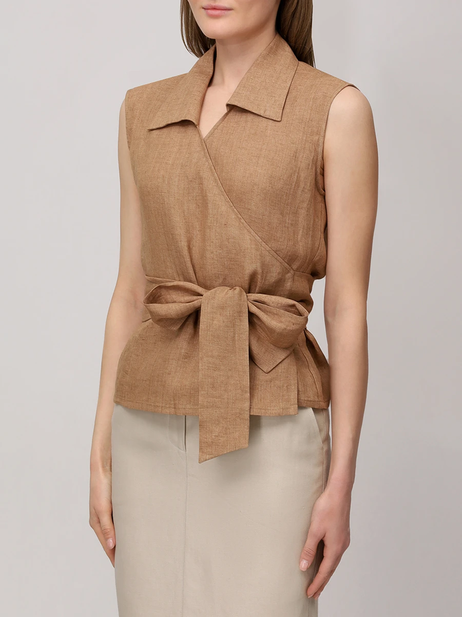 Топ льняной