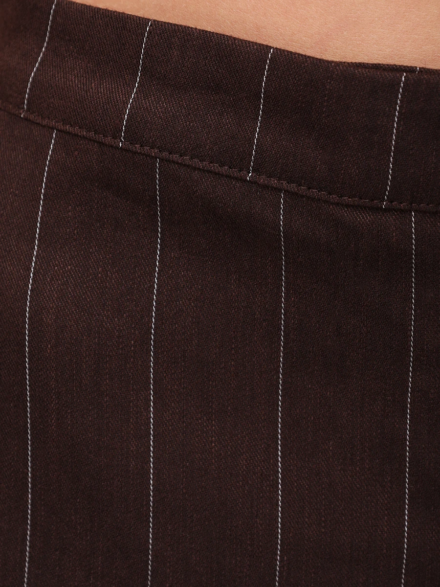 Брюки льняные