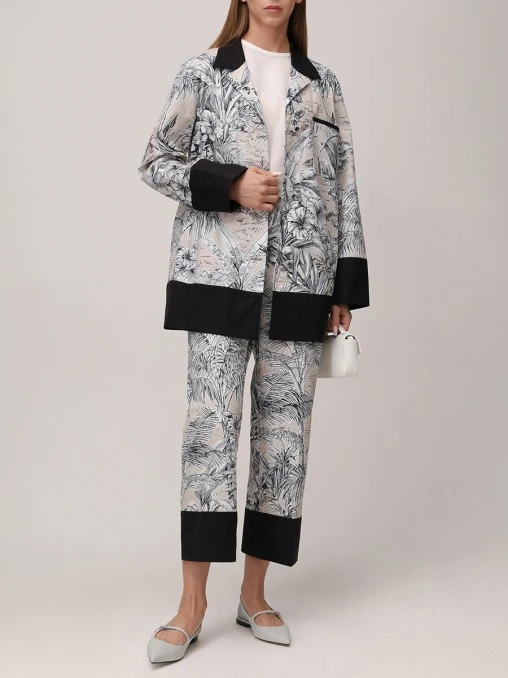 Брюки хлопковые MARINA RINALDI