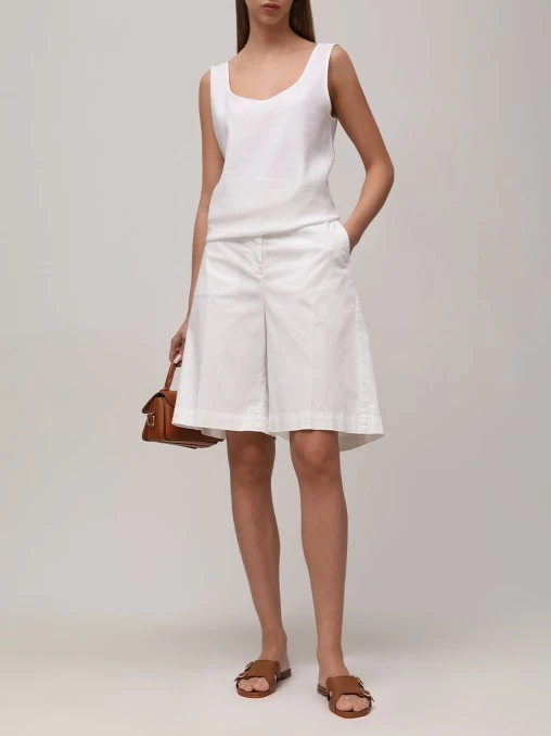 Шорты хлопковые MARINA RINALDI