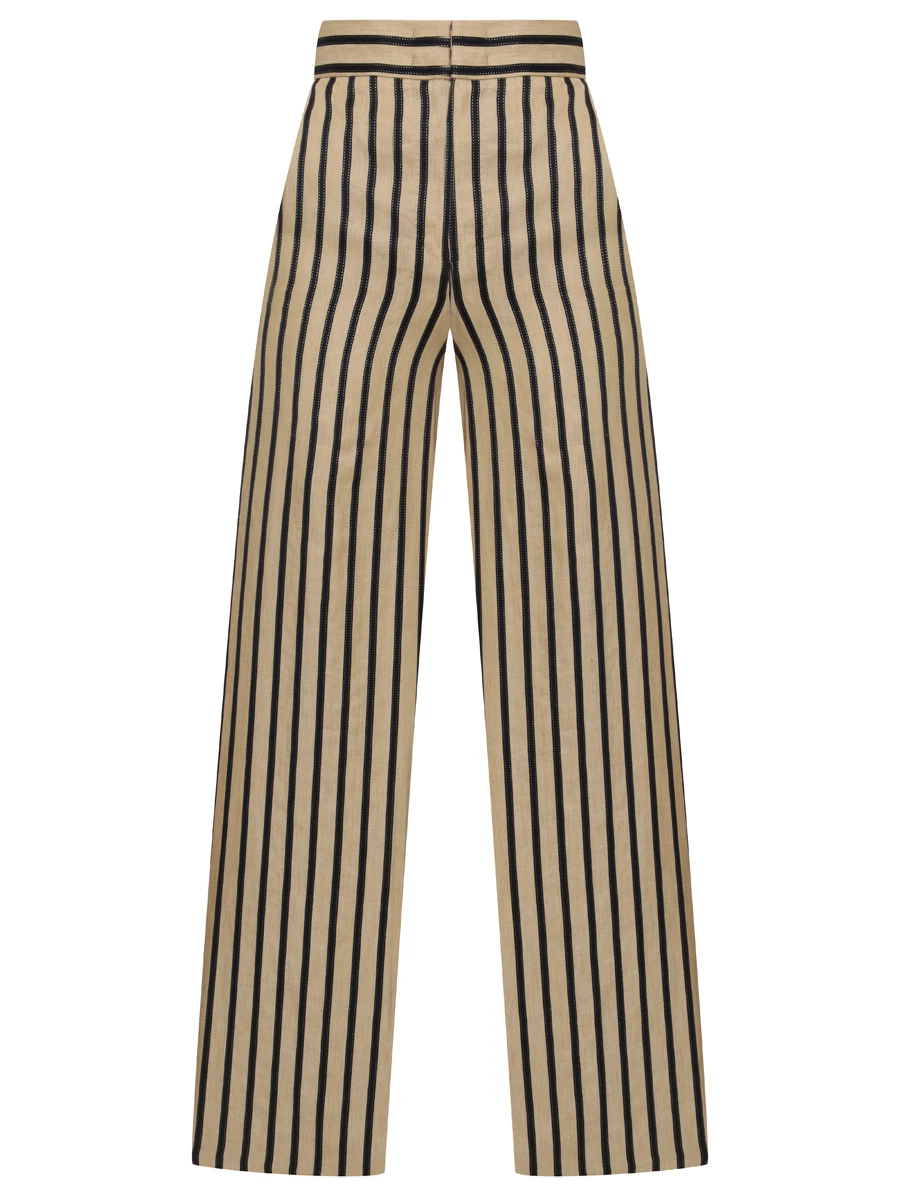 Брюки льняные