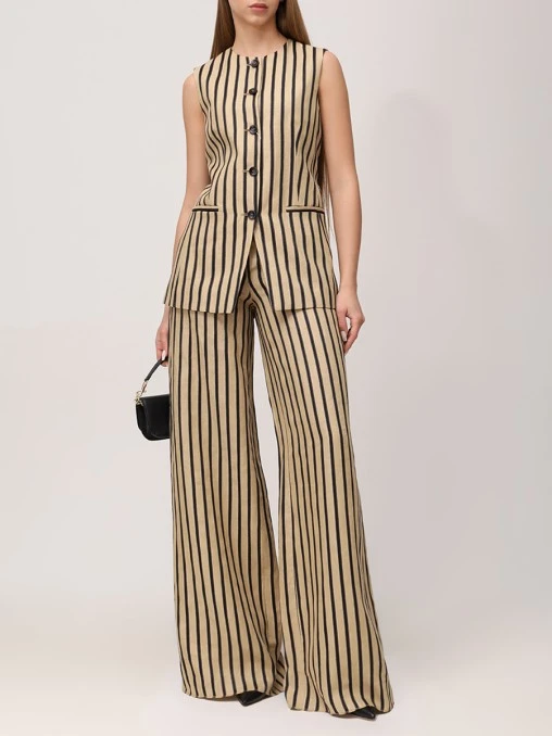 Брюки льняные MAX MARA