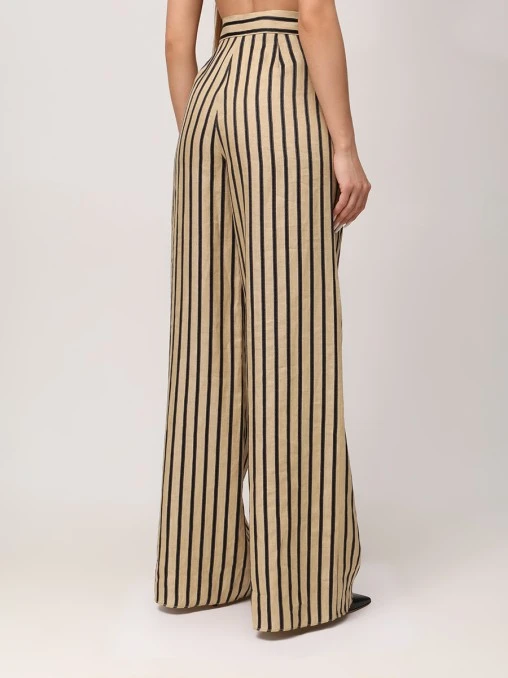 Брюки льняные MAX MARA