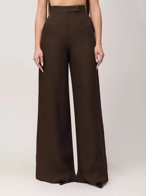 Брюки льняные MAX MARA