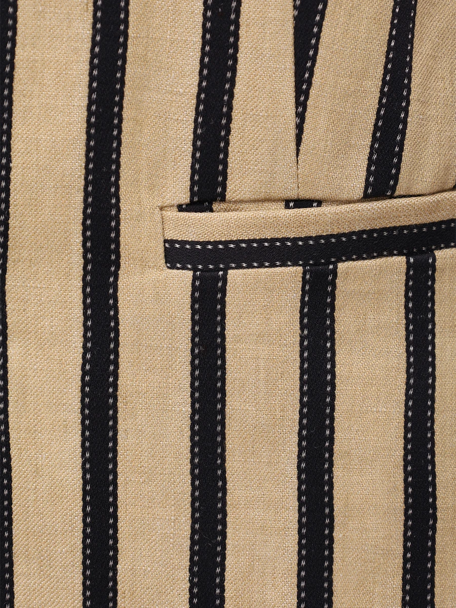 Жилет льняной