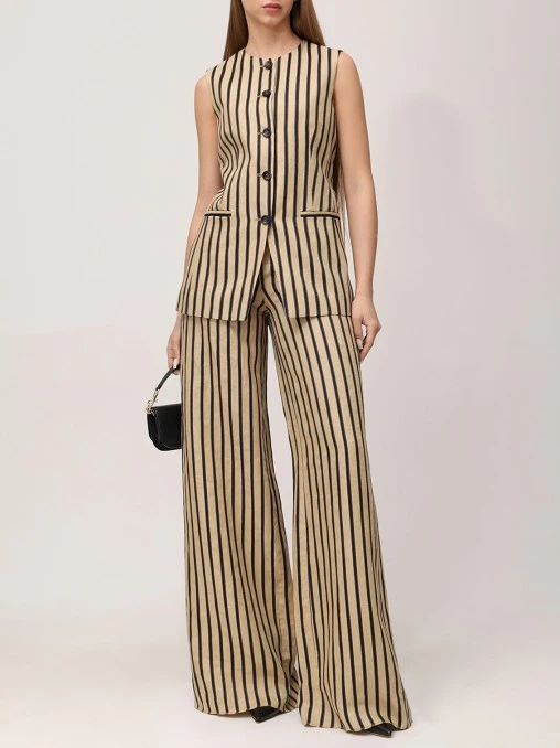 Жилет льняной MAX MARA