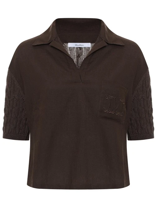 Поло комбинированное MAX MARA