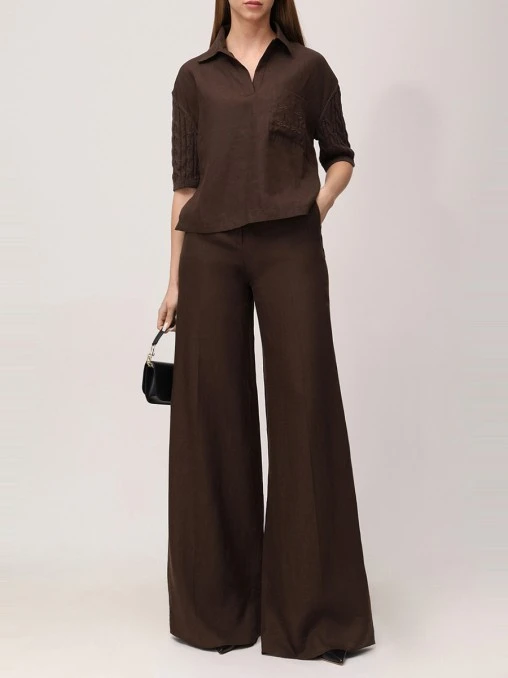 Поло комбинированное MAX MARA