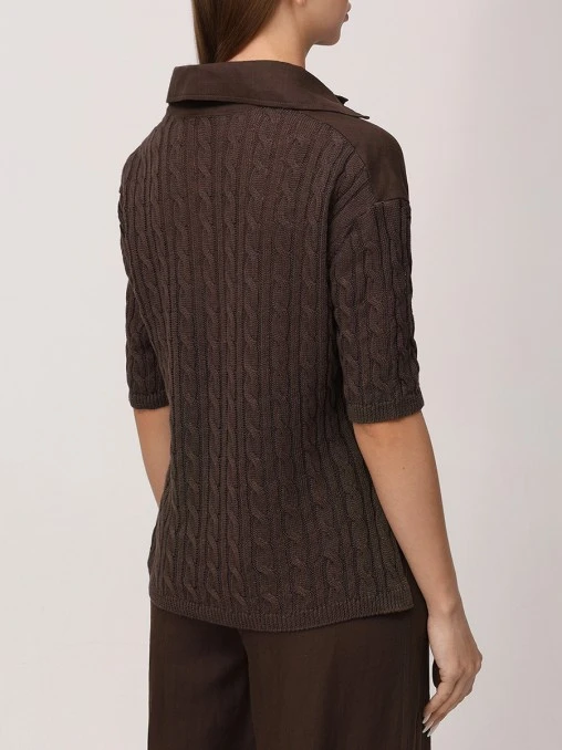 Поло комбинированное MAX MARA