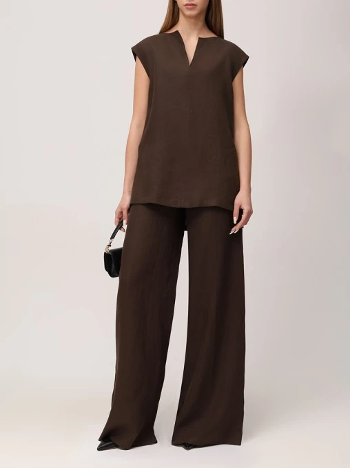 Топ льняной MAX MARA