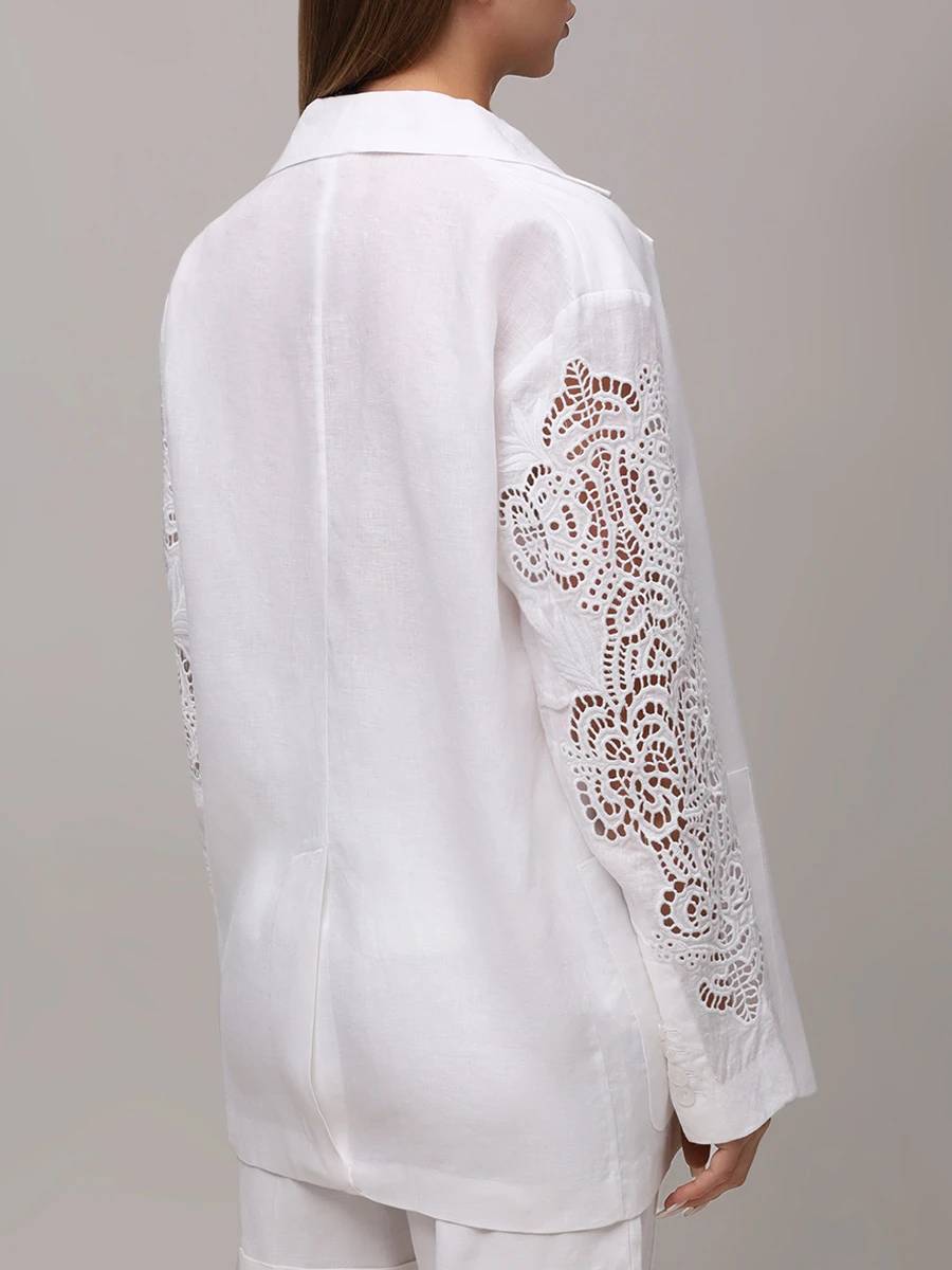 Пиджак льняной