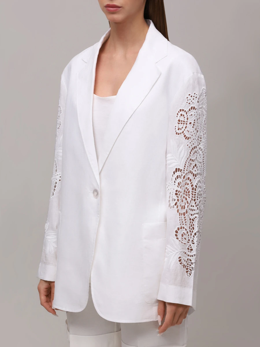 Пиджак льняной