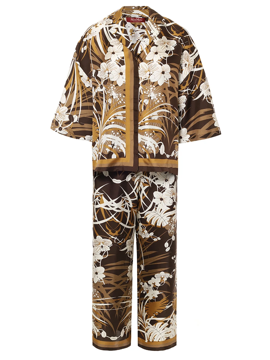 Костюм шелковый