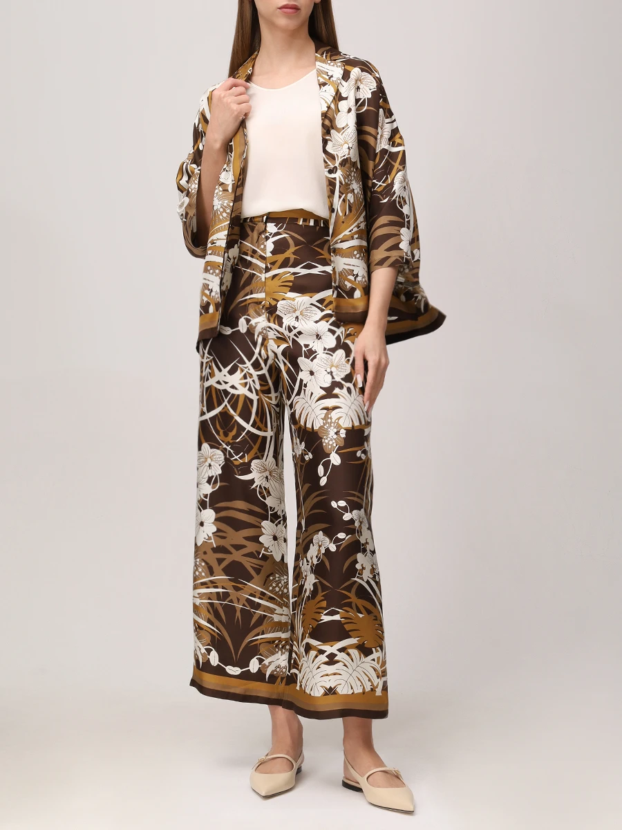 Костюм шелковый