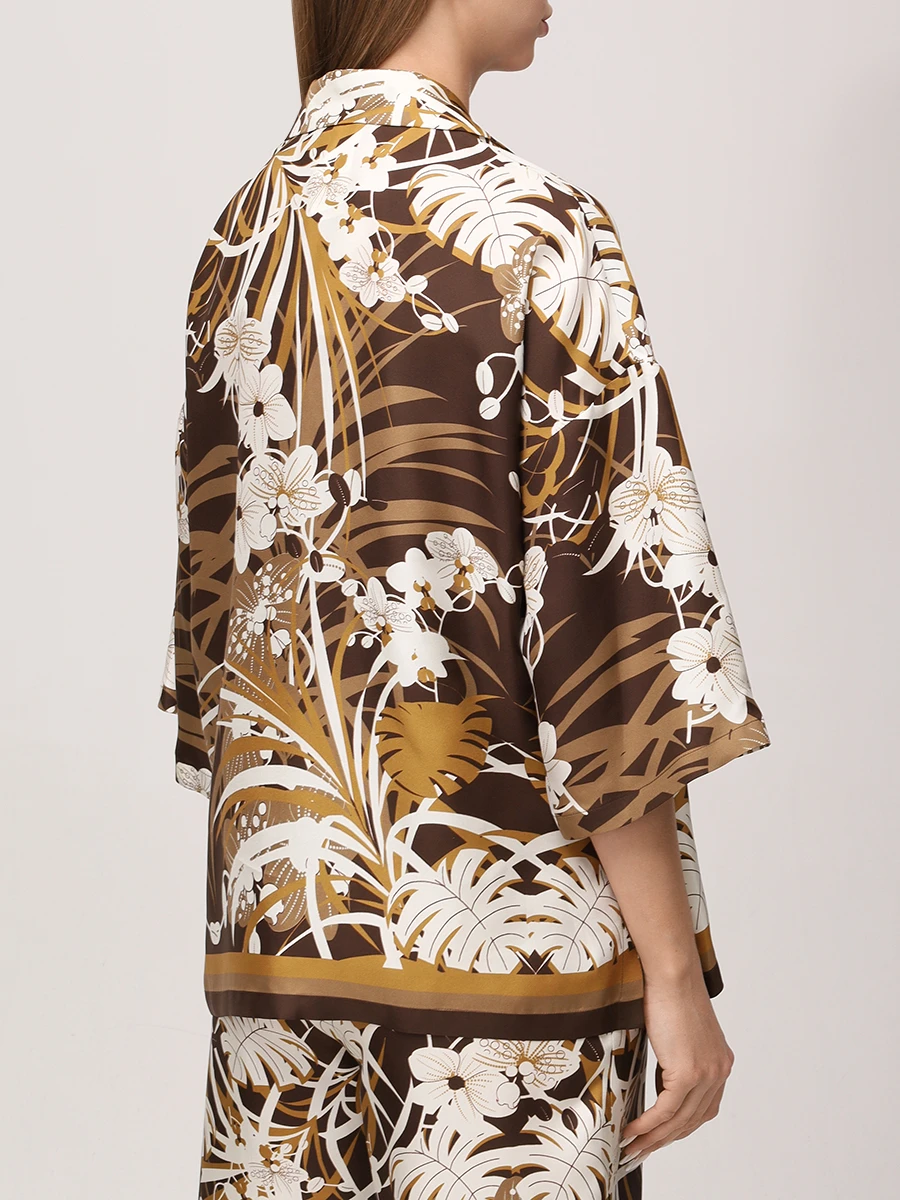 Костюм шелковый