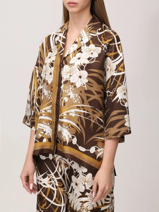 Костюм шелковый MAX MARA