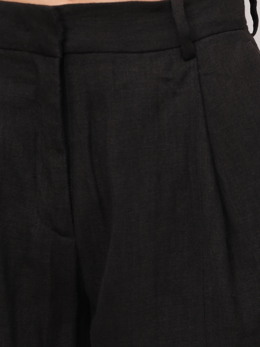 Брюки льняные