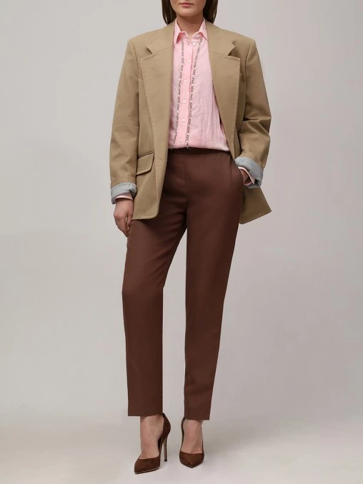 Рубашка льняная №21