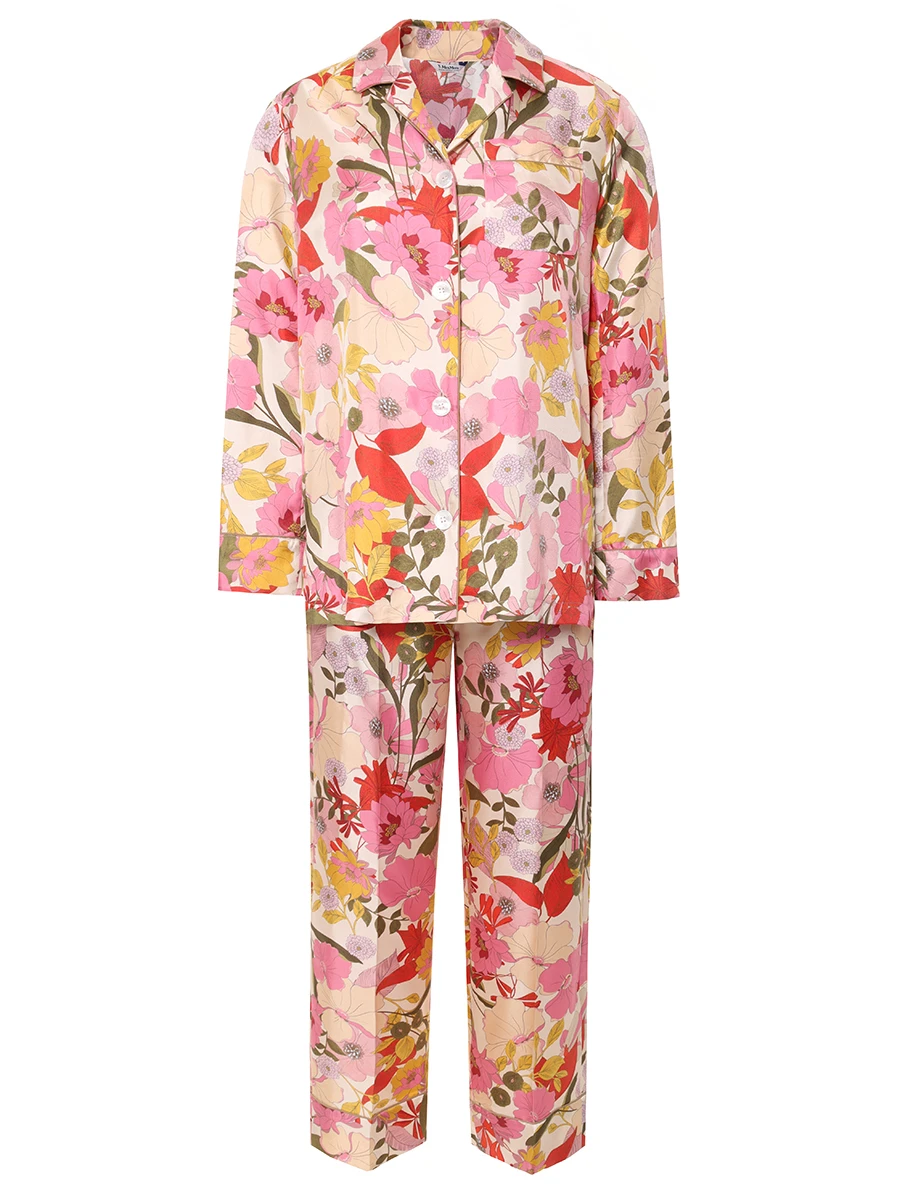 Костюм шелковый