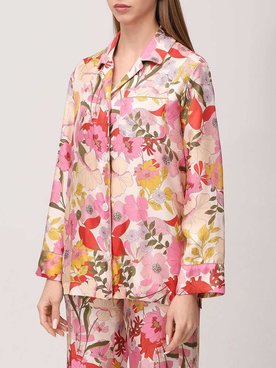 Костюм шелковый