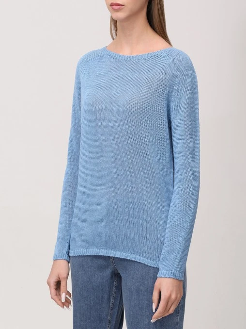 Джемпер льняной S MAX MARA