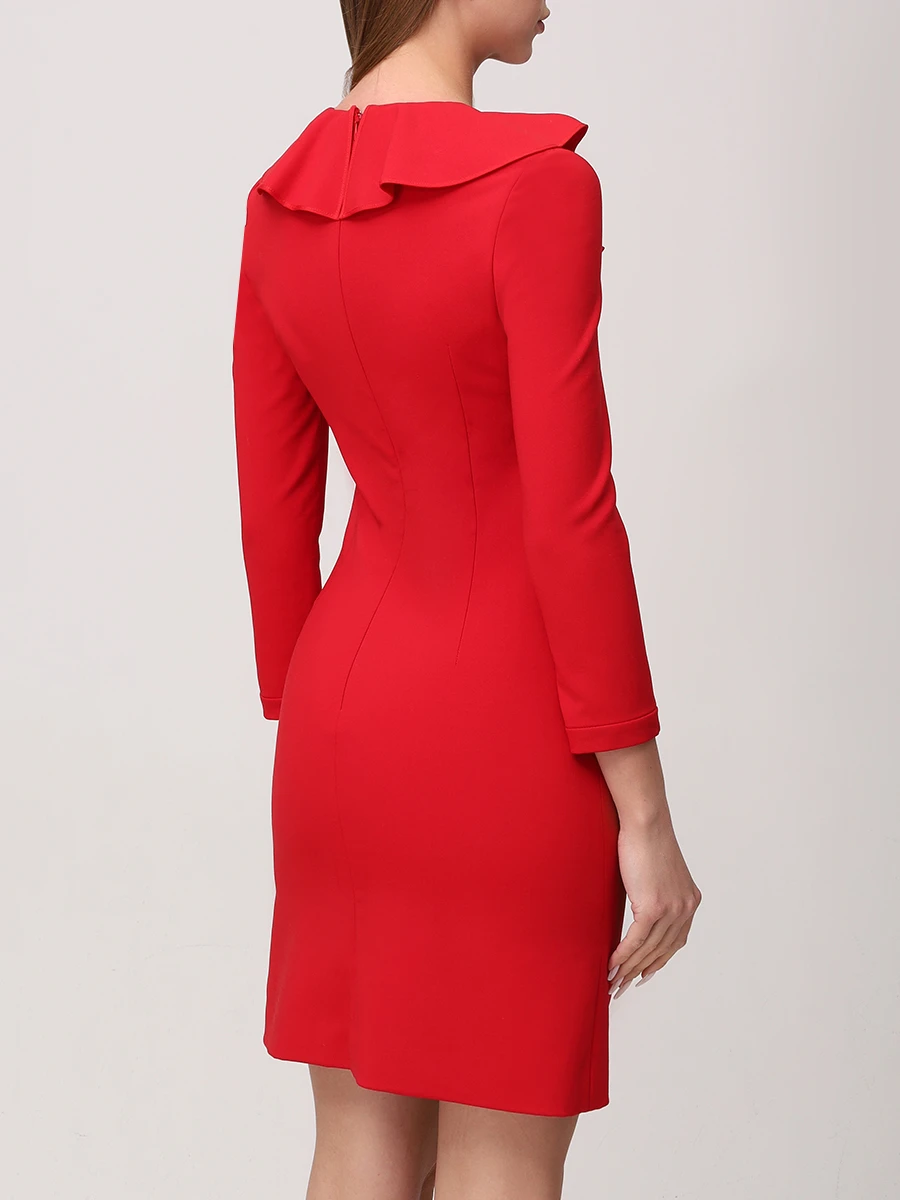 Платье шерстяное