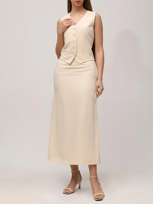 Жилет из вискозы WEEKEND MAX MARA