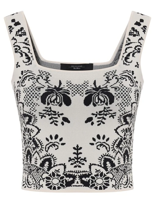 Топ из вискозы WEEKEND MAX MARA