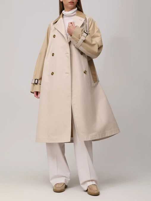 Тренч хлопковый WEEKEND MAX MARA