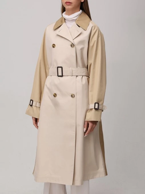 Тренч хлопковый WEEKEND MAX MARA