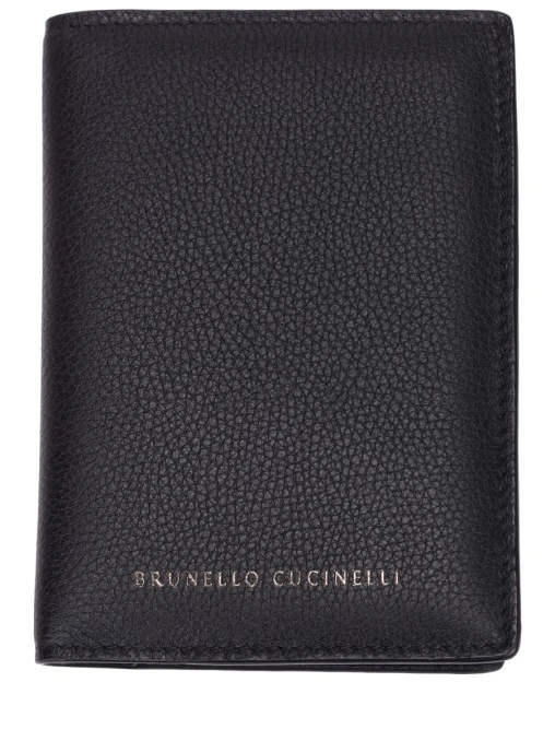 Обложка для документов кожаная BRUNELLO CUCINELLI