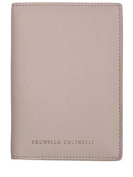 Обложка для документов кожаная BRUNELLO CUCINELLI