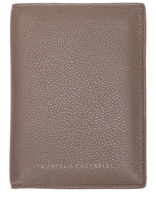 Обложка для документов кожаная BRUNELLO CUCINELLI