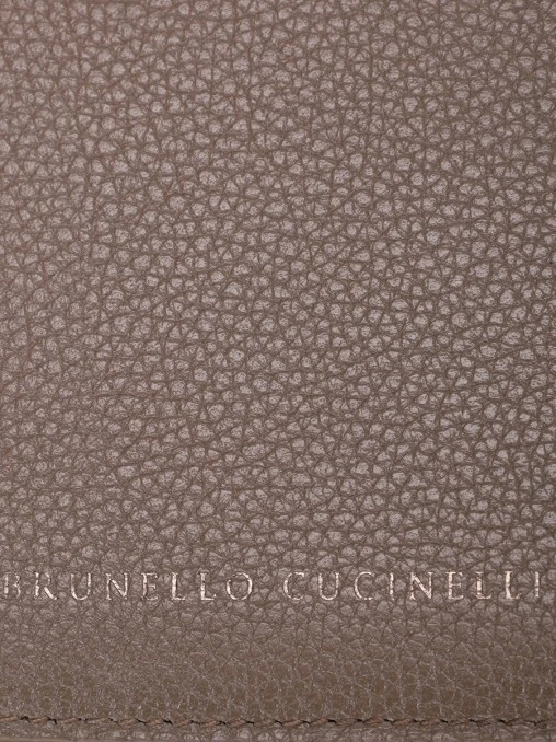 Обложка для документов кожаная BRUNELLO CUCINELLI