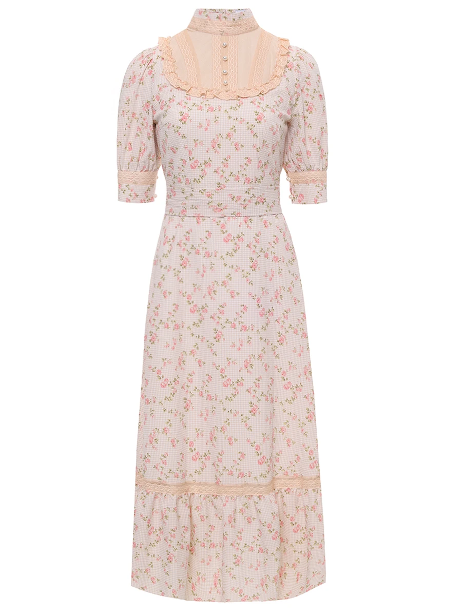 Платье хлопковое