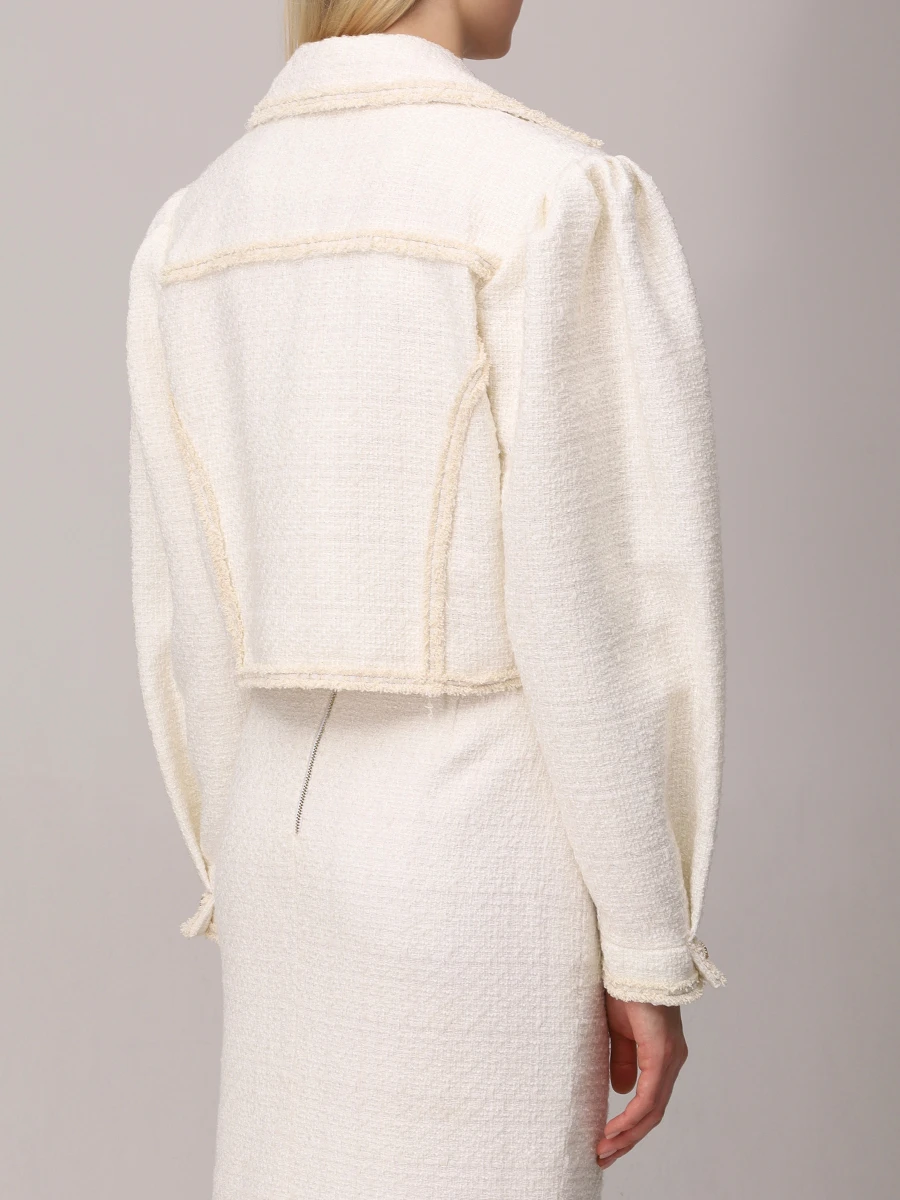 Жакет твидовый