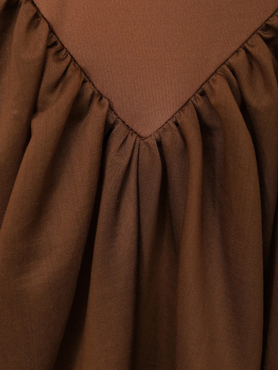 Платье комбинированное