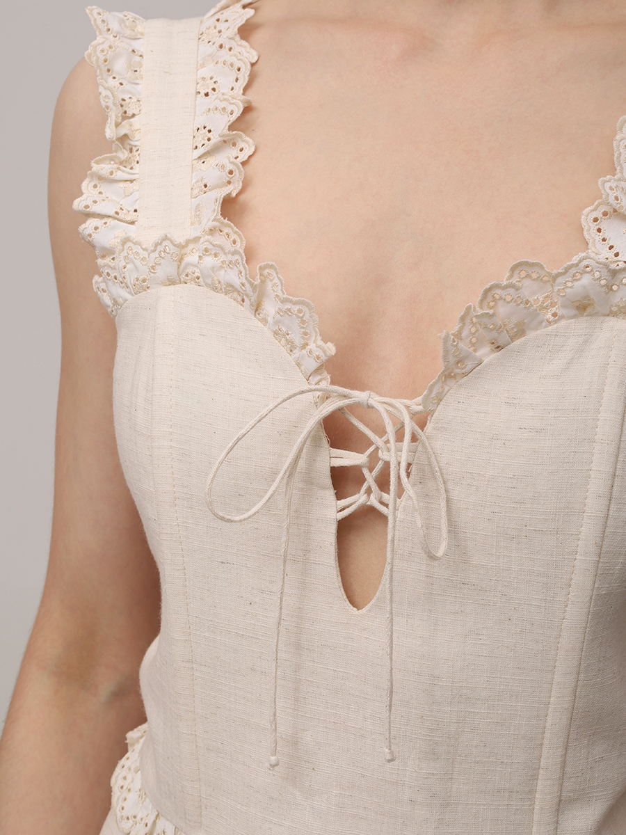 Корсет льняной