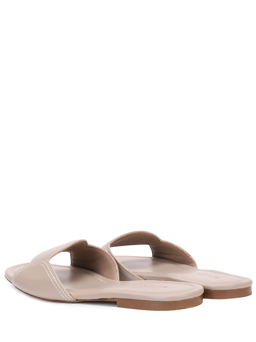 Шлепанцы кожаные Lucia