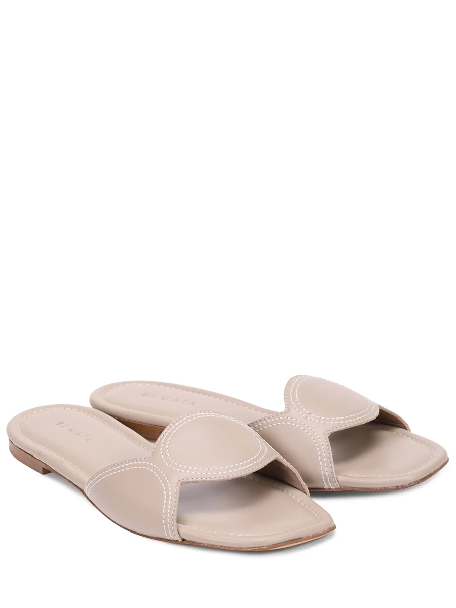 Шлепанцы кожаные Lucia