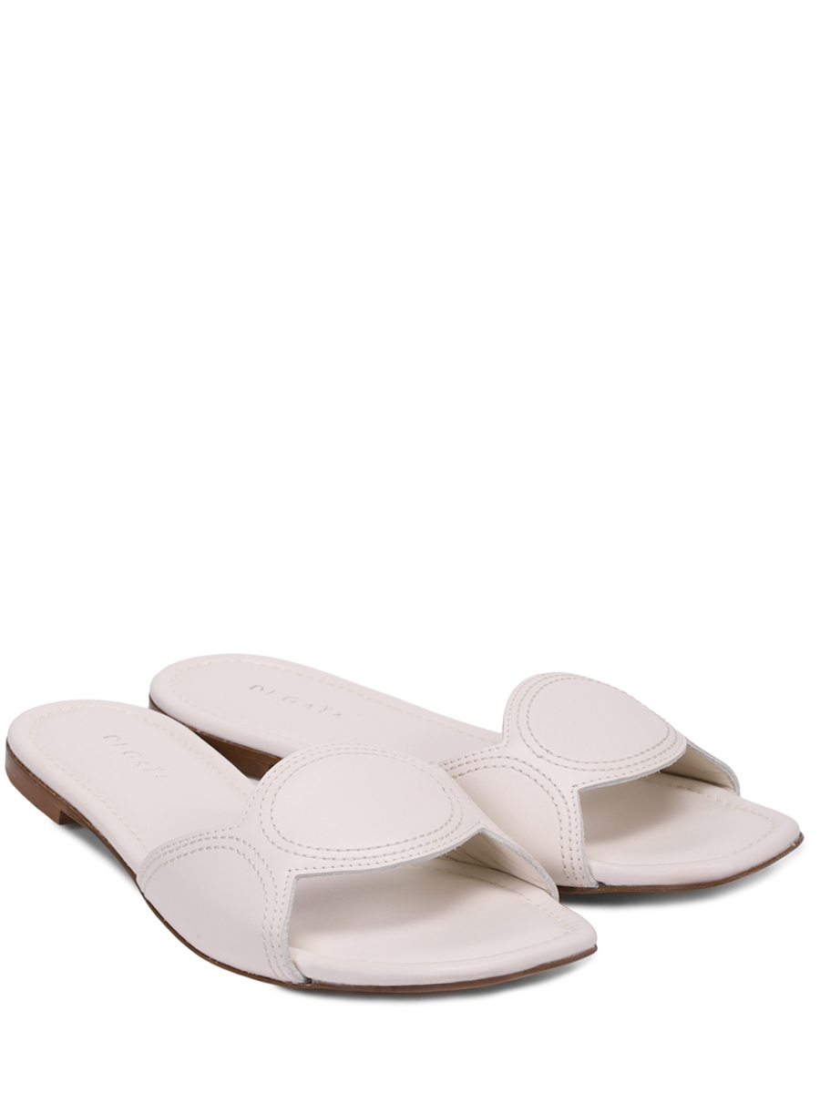 Шлепанцы кожаные Lucia