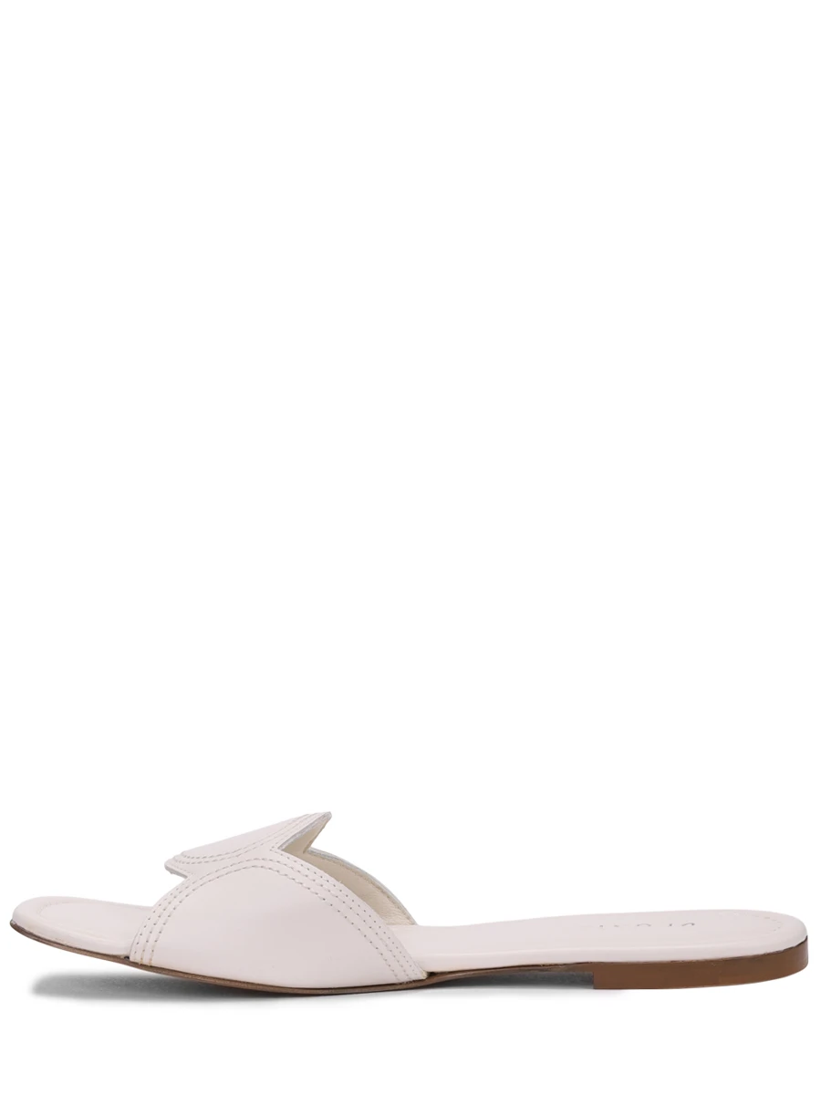 Шлепанцы кожаные Lucia