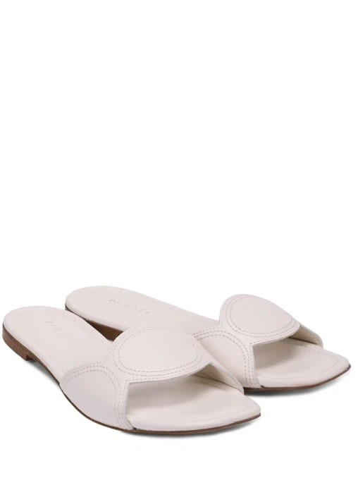 Шлепанцы кожаные Lucia DI GAIA