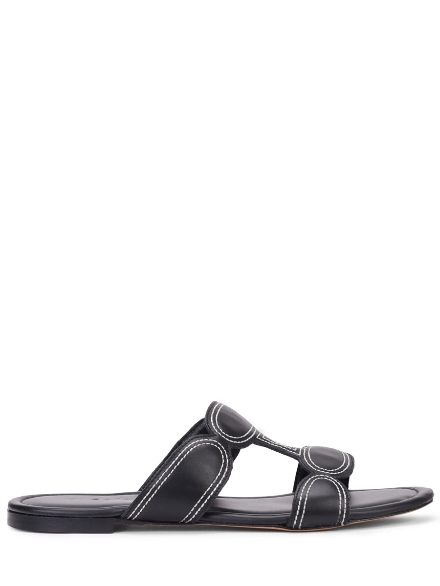 Шлепанцы кожаные Luna